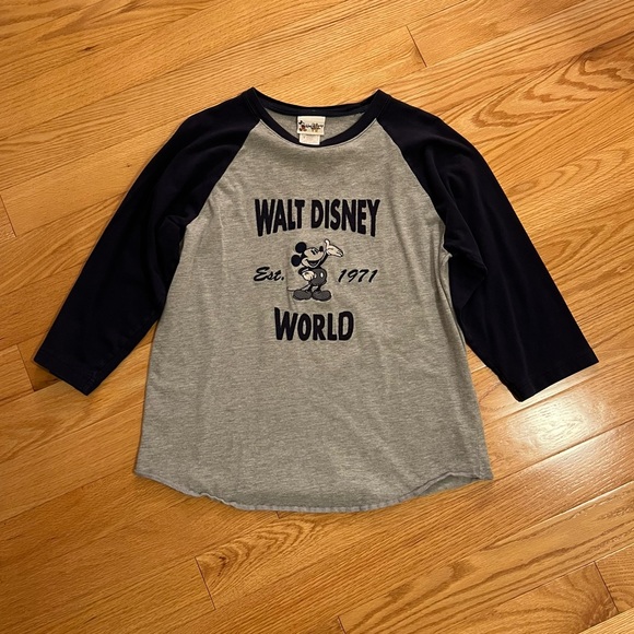 Disney Parks Mickey Baseball Tee - Picture 2 of 5